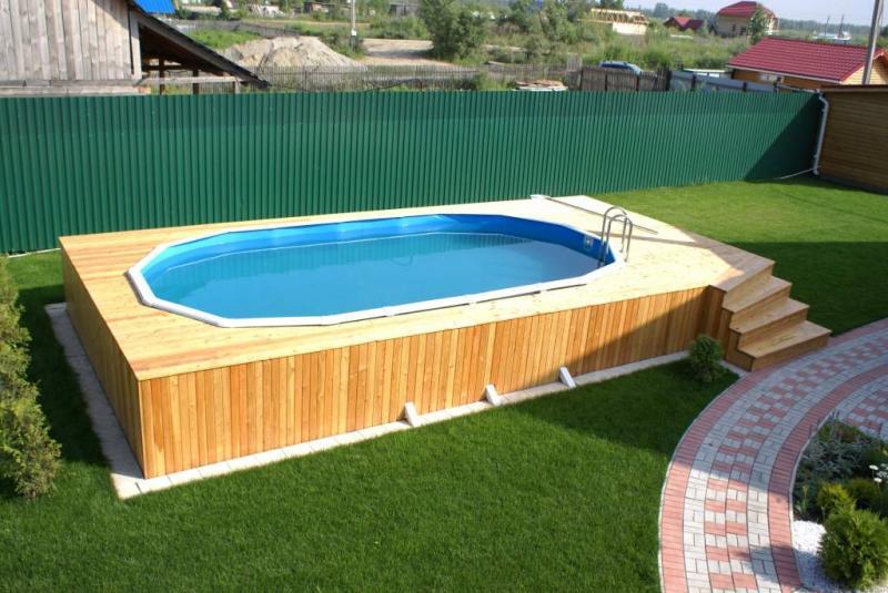 Бассейн сборный Криводановка Строительство сборного бассейна в Криводановке