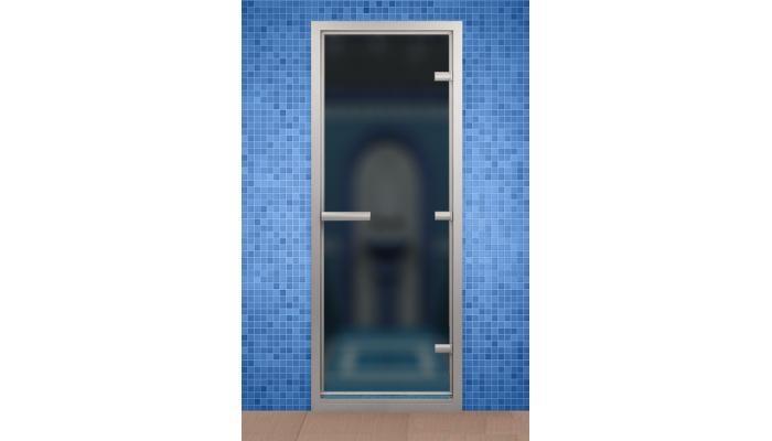 Дверь для турецкой бани, стекло сатин