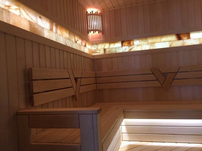 Новая сауна в частном доме Новосибирска