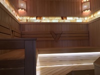 Новая сауна в частном доме Новосибирска