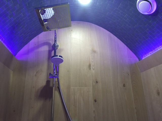 Строительство хамам в квартире Заровного