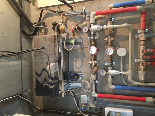 Строительство хамам в квартире Заровного