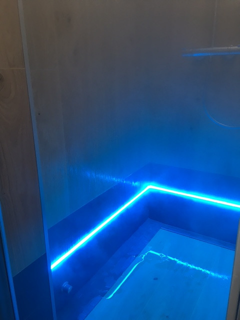 Строительство хамам в квартире Заровного