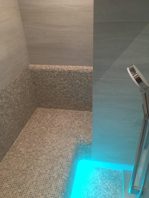 Монтаж хамам в квартире в Новосибирске.