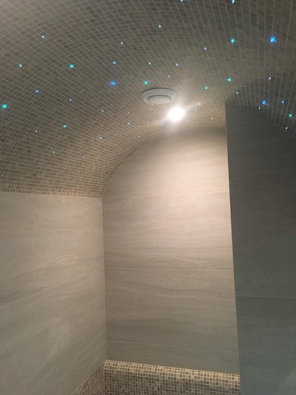 Монтаж хамам в квартире в Новосибирске.