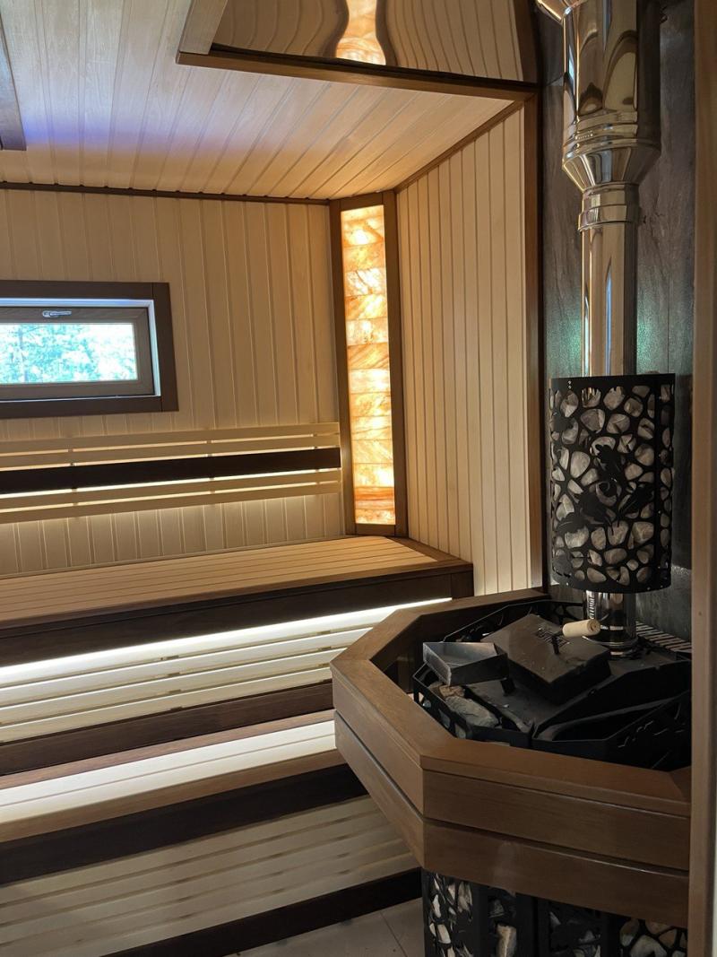 Сауна с гималайской солью в Лаки Парк Сауна с гималайской солью в Лаки Парк